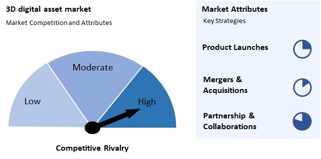 3D Digital Asset Market Competition and Attributes