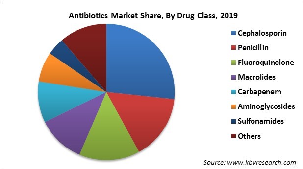 Antibiotics Market Share