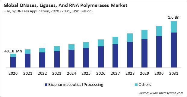 DNases, Ligases, and RNA Polymerases Market Size - Global Opportunities and Trends Analysis Report 2020-2031