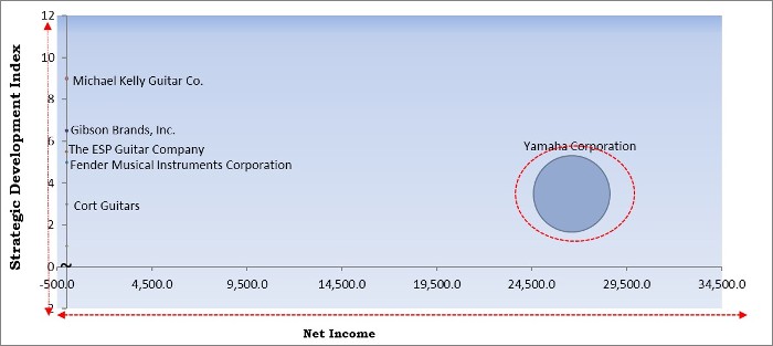 Electric Guitars Market - Competitive Landscape and Trends by Forecast 2027